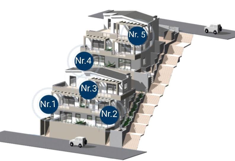 Aelia Apartments Néa Péramos Exteriör bild